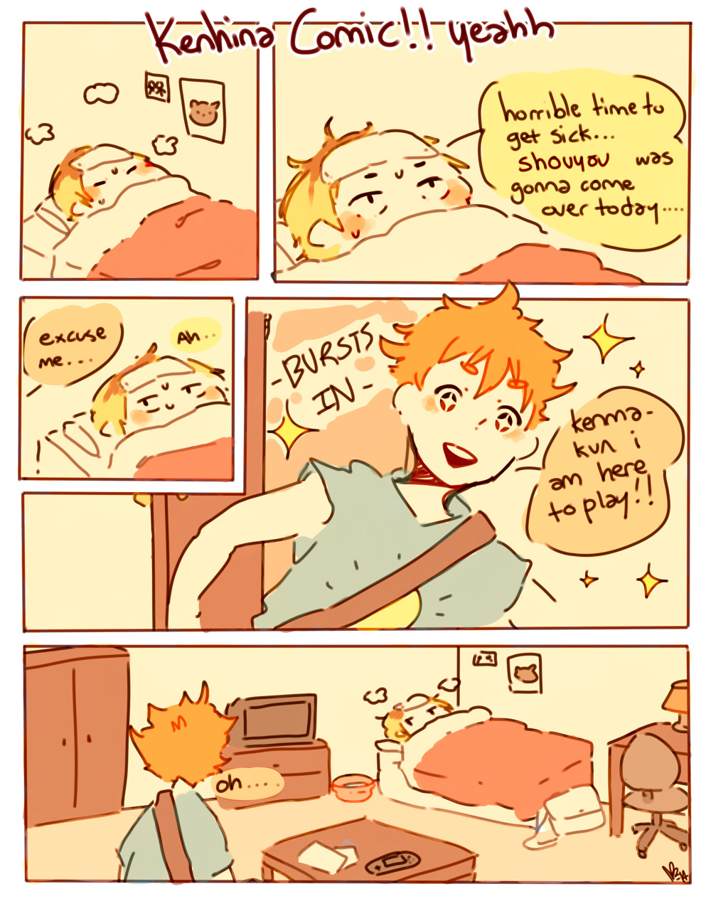 gigaprince:  DREW KENHINA COMIC FOR LOVELY WIFE SENA !!! since its her bday today