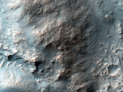 beautifulmars:Megabreccia in a Crater Northeast of Hesperia Planum