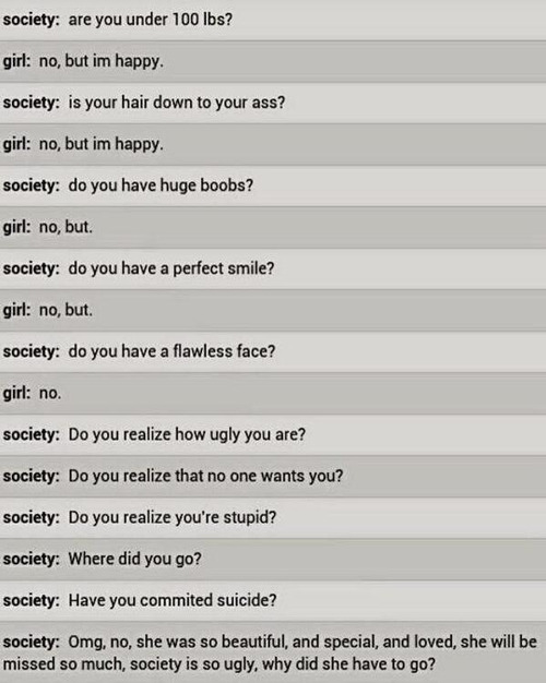 actingalwayshappy:  society.. unter We Heart It. 