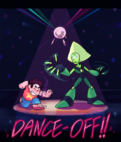 smilequotas:  peridot does a mean robot hEH