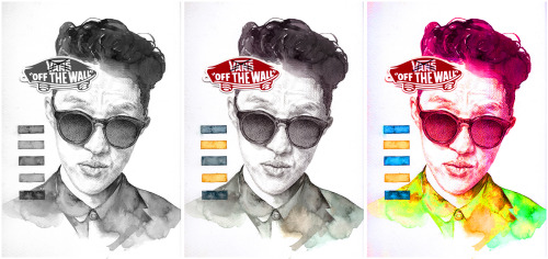 ziont, colored pencils and watercolor on paper, 2015