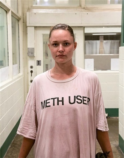 femalehumiliationfantasies:  In this real life jail, inmates wear their crimes on prison shirts for added humiliation Found on Telegraph.co.uk