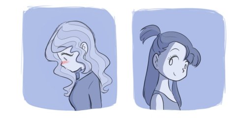 wholesomeyuri: ✧･ﾟ: *✧ Handholding Diakko ✧ *:･ﾟ✧  ♡ Characters ♡ :   Diana Cavendish   ♥   Atsuko “Akko” Kagari   ♢ Anime ♢ :   Little Witch Academia - (AL, A-P, KIT, MAL)   ☆ Source ☆ : twitter .｡*ﾟ+.*.｡ Art by