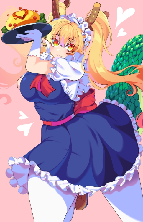 sugaryrainbow: Hey it’s been a hot minute since I’ve posted I’m making a Tohru pri