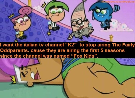 I want the italian tv channel 'K2′ to stop... - Nickelodeon Confessions