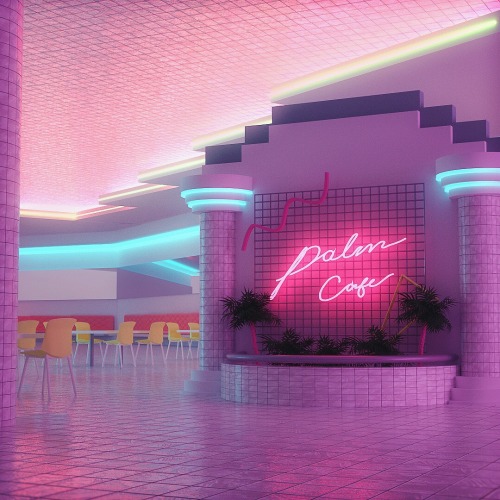 gracemarieart:Palm cafe