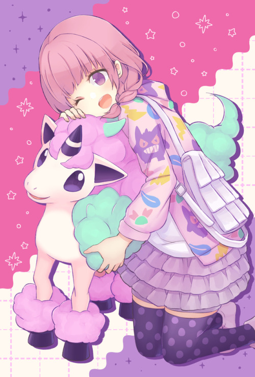 イラスト置き場 ガラルのポニータとゆめかわ服ユウリちゃん 19 10 6 イラスト置き場 ガラルのポニータとゆめかわ服ユウリちゃん 19 10 6