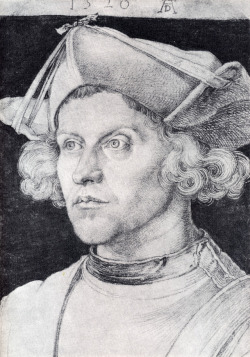 Portrait Of An Unknown Man, 1520, Albrecht Durer