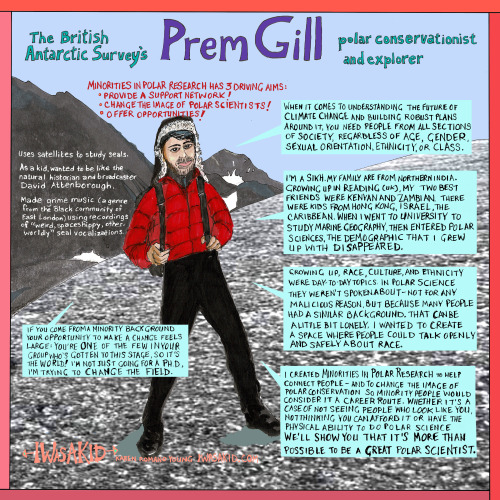 In our most recent #AntarcticLog post, Karen Romano Young showcases researcher Prem Gill in her #IWa