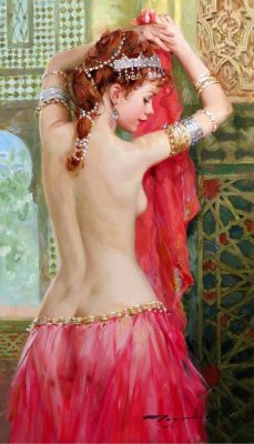 blanzifiore:  Odalisque près de la fenêtre de Konstantin Razumov