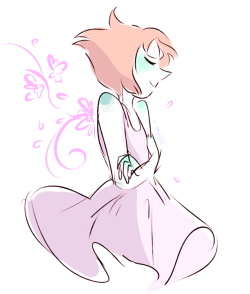 kimutie:  pearl in a dress !! 