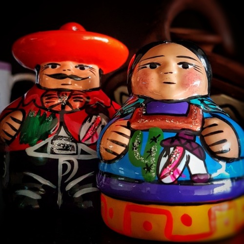 Salt &amp; Pepper Mexican Handmade Souvenirs Salero y Pimentero Souvenir mexicano hecho a mano