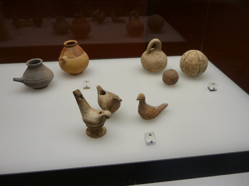 Romano-Germanic Museum - children’s lifeToy dishes, animals, soldiers and,,,school :-)Cologne,