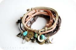 victoriawaits:  «» Peace, love and harmony bracelets now in stock «»