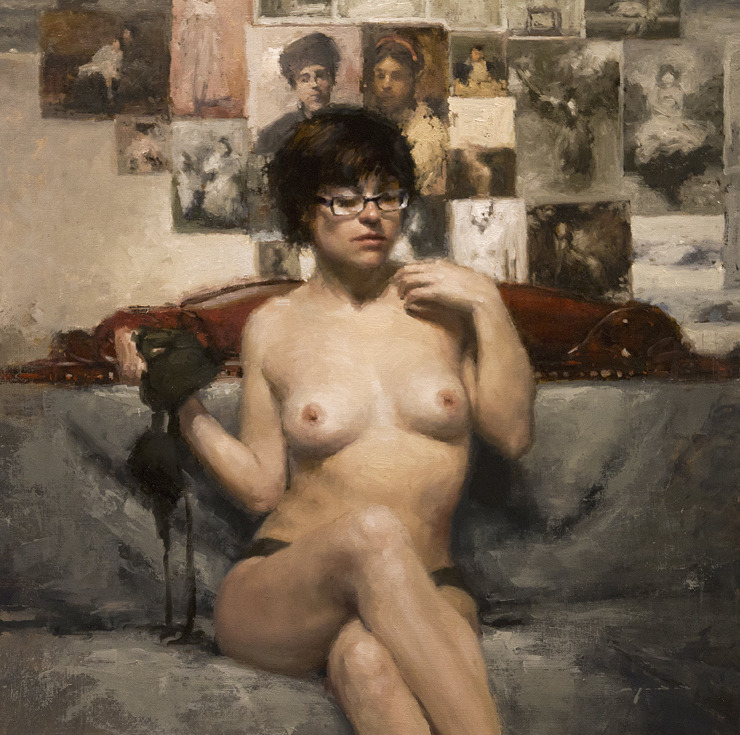 idreamofaworldofcouture:  Paintings by Jeremy Mann 