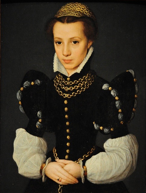 jeannepompadour: Portrait of a Young Lady by Caterina van Hemessen, 1560