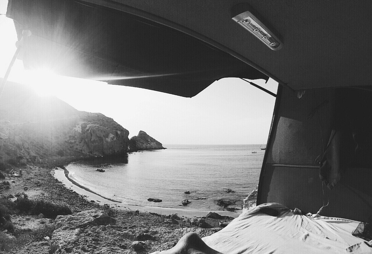 van-life:  Model: vw t3 syncroLocation: Cabo de Gata, SpainPhoto: Sira Pérez http://sunishername.tumblr.com