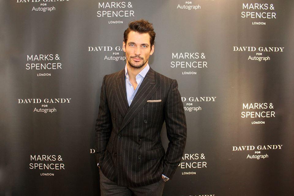 djgandyargentinafans:  David Gandy &amp; M&amp;S “Gandy for Autograph”