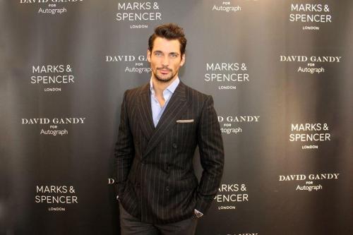 djgandyargentinafans:  David Gandy & M&S “Gandy for Autograph” launch and meet & greet; Paris 25 sept.2014 || Shop online “Gandy for Autograph” here » bit.ly/XJioQE  snazzy