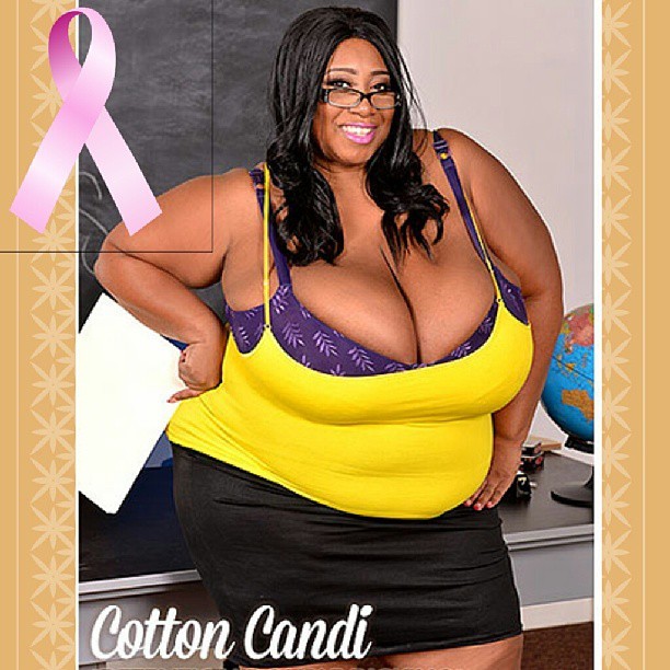 tnsbbwmedia:  www.cottoncandi.com #BreastCancerAwareness ThickNSexyBBW #BigBoobieTuesday