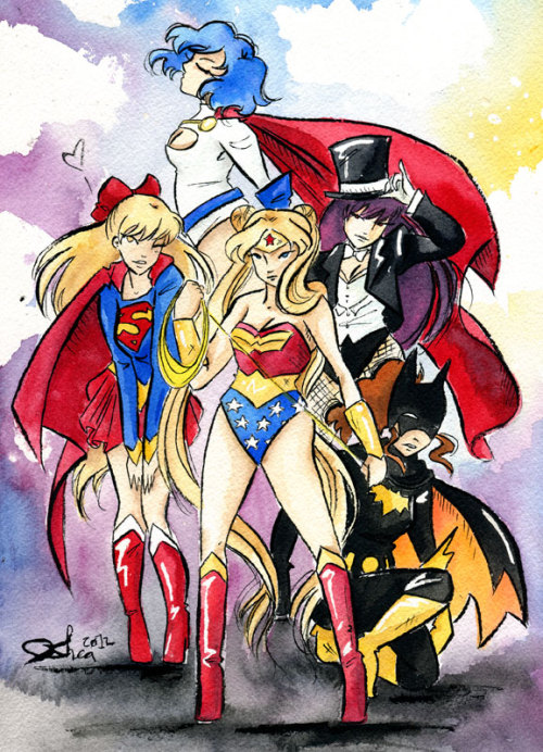 angelophile:Super Sailors by jsheaisaninja on Deviantart.