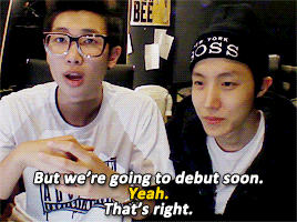 jiminspraisekink:throwback: 13.03.13 - hopeful predebut cuties