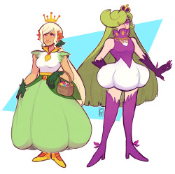 sutexii:  made gijinka’s of my fav grass