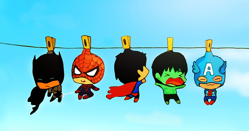 Heroes on a String
Created by Mohamed Raoof || Tumblr