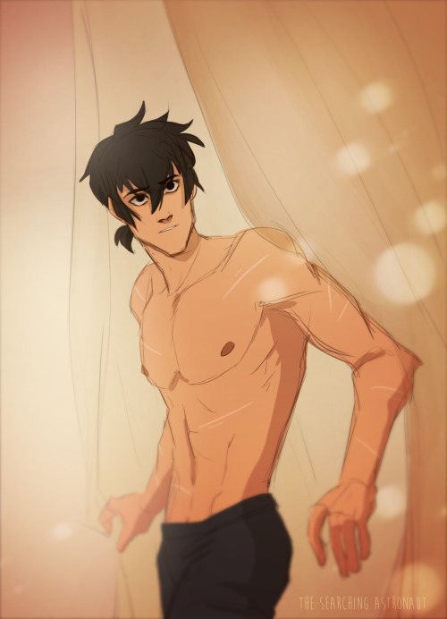 thesearchingastronaut:pretty Keith (with scars because of the demi god au)