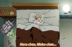 seabreezefriendship:  While Nagisa’s Makoharu senses were tingling, for poor Rei,