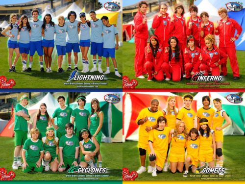 the disney channel games: 2006, 2007, &amp; 2008.what is your team?source 1, 2, 3, 4, 5, 6, 7, 8