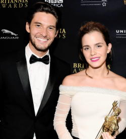 emmacdwatson:  Ben Barnes and Emma Watson at the BAFTA Los Angeles Britannia Awards in Beverly Hills (October 30, 2014)