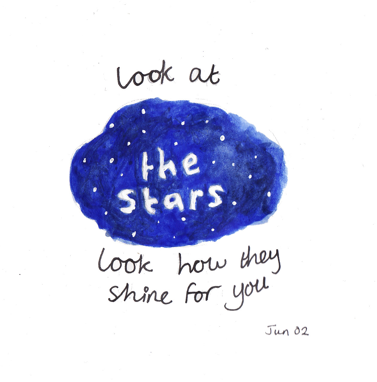 landsofblue:  127/365 look at the stars…