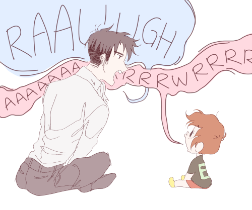 f-premaur: GROWLS (ะ`♔´ะ) 