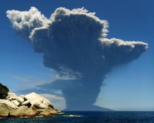 Mount Shindake EruptsAll 137 residents on Japan’s Kuchinoerabu island had to be evacuated by ferry o