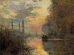 claudemonet-art:  Evening at Argenteuil,