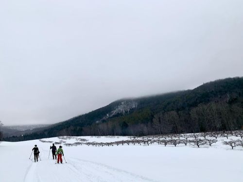 I don’t think Christmas even could be more scenic than this one…. . . . #crosscountryskiing