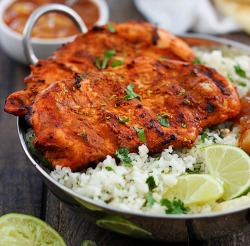 vejiga:  Grilled tandoori chicken