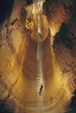 sixpenceee:  The Krubera Cave is the world’s