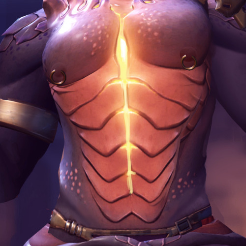 otherwindow: Incubus McCree: Has no gun. Shoots flaming sparks from his finger.  His piercings have jiggle physics.  What a handsome devil.  