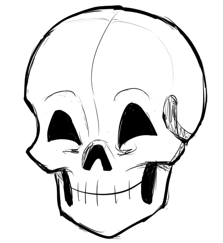 ℤａｎｏ🚮 on X: Sans but realistic skull 💀 #undertale