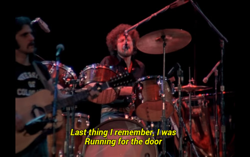 songsnmovies:  Last thing I rememberI was running for the doorI had to find the passage backTo the p