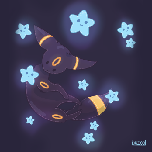 And here’s Umbreon to accompany Espeon ⭐insta