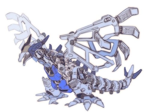 slashwolf:  Some more pokemon / zoids fusions