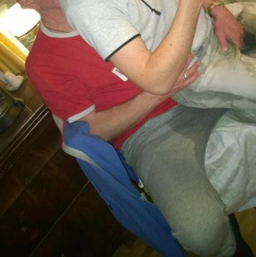 wetjeans6:  Me and my partner. 