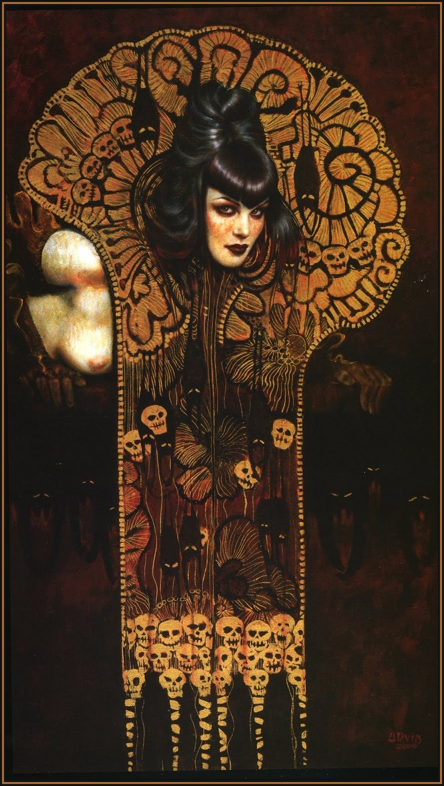 ghoulnextdoor:  Danse Macabre , Olivia De Berardinis