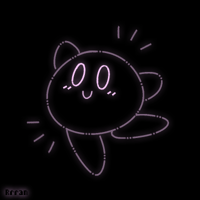 neon sign Kirby