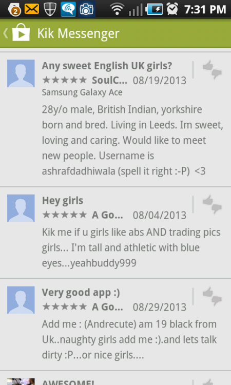 next level thirst: tryin to pick up girls in the kik reviews