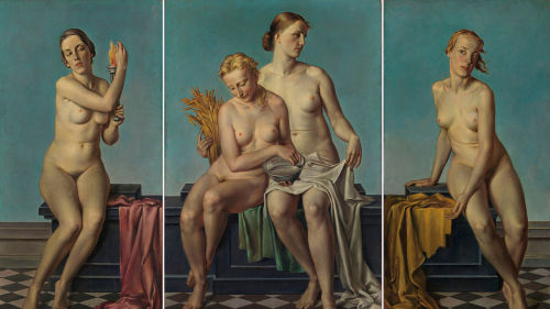 The Four Elements, Adolf Ziegler, 1937.