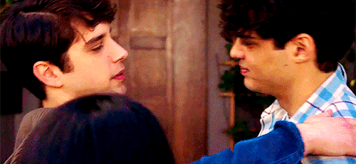 the fosters; goodbye hugs